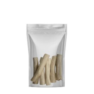 Best Dog Chews Cow Tails - 100% Natural No Steroids, No Additives -Rawhide and Odor Free Dog Treats Grass Fed Support Dental Health for All Breed Sizes Dogs and Puppies 4 inch (6 Count)