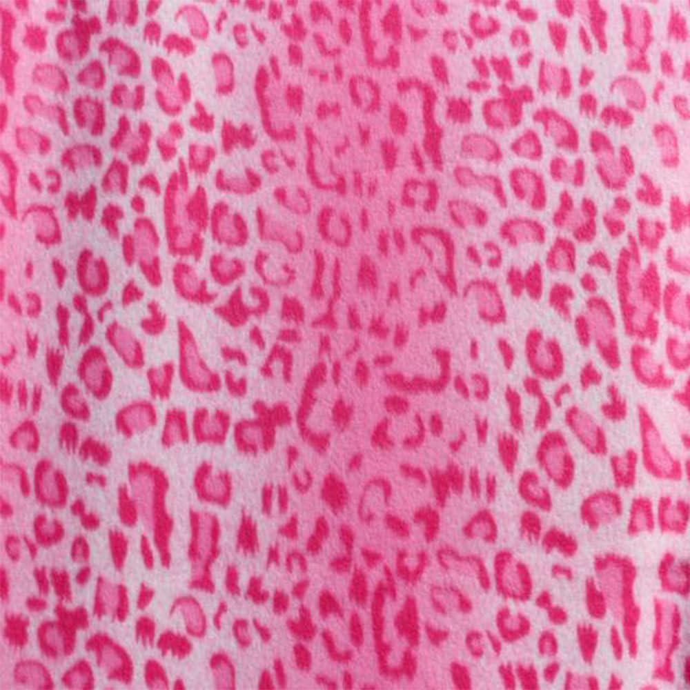 Pico Textiles 3 Yards Bolt - Leopard Print Fleece Fabric - Sold by The Bolt - Ideal for Sewing Projects, Scarves, No Sew Fleece Throws and Tie Blankets