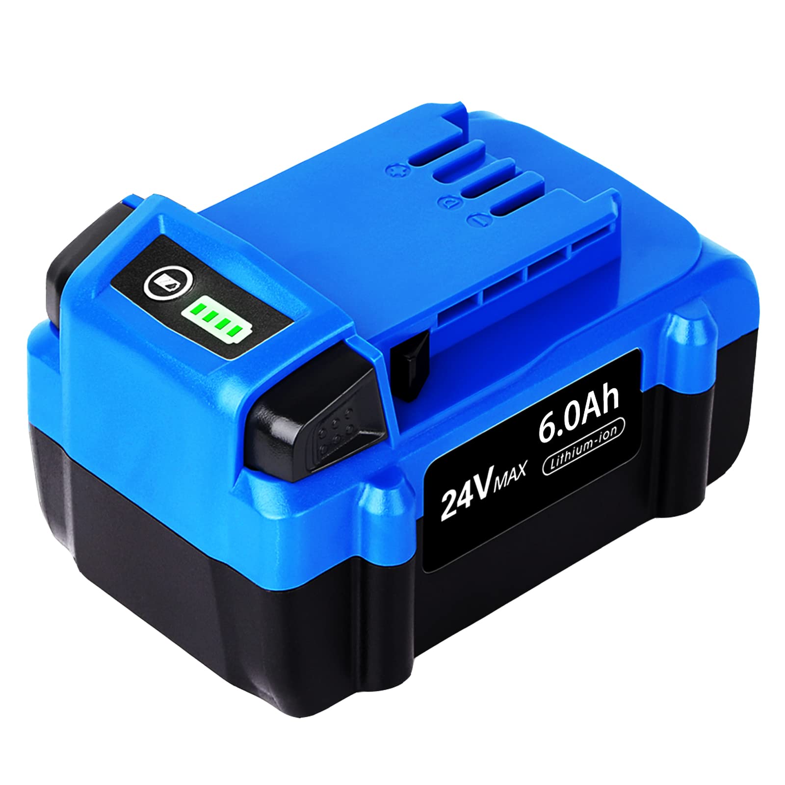 TenHutt 【Upgrade】 6.0Ah Replace Battery for Kobalt 24V Battery MAX KB624-03 KB524-03 KB424-03 KB224-03 KB124-03 0673802 Cordless Tools Lithium Ion Battery[Can't FIT Snow Joe &Sun Joe &Chain Saw]