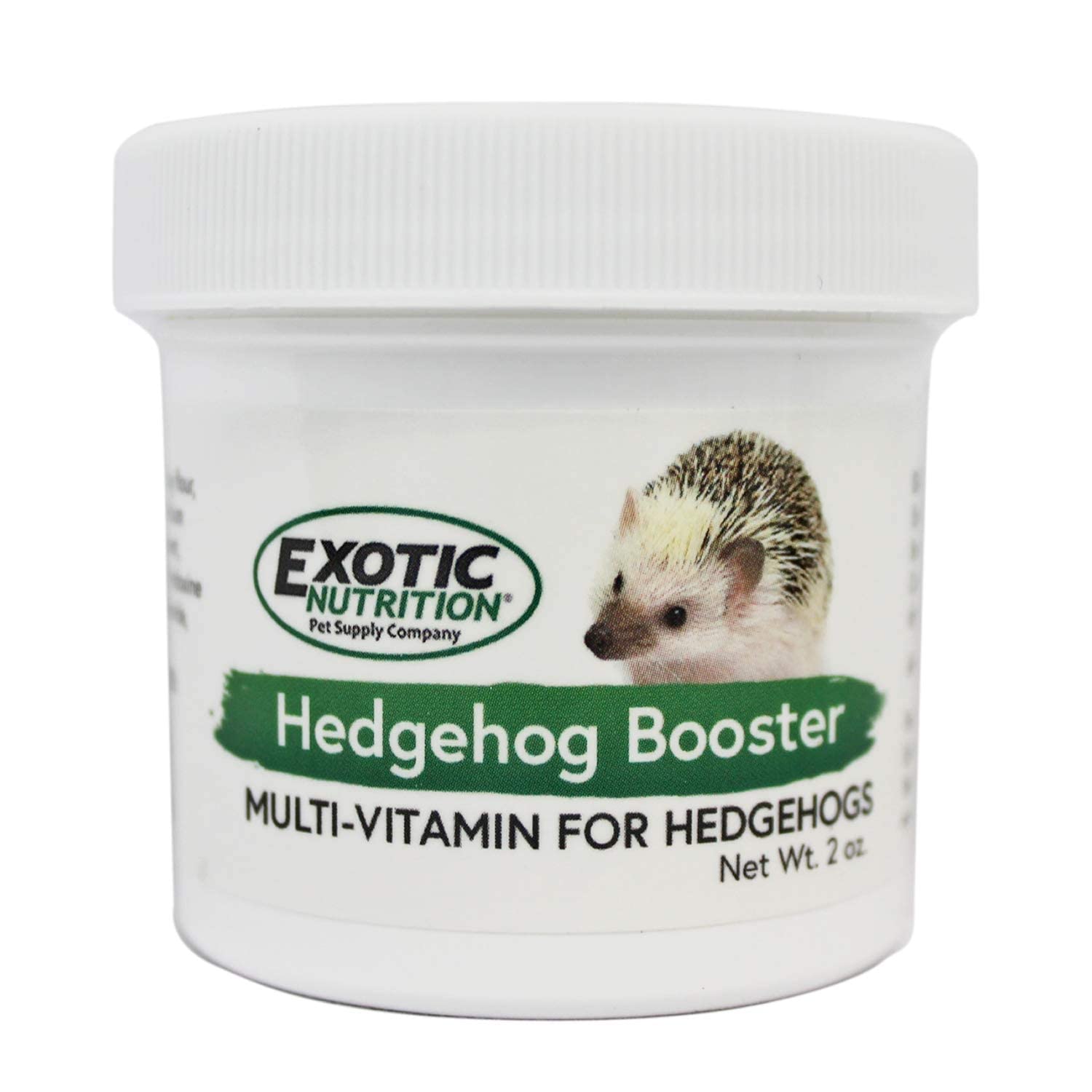 Hedgehog Booster - Complete Multivitamin - Powdered Vitamin & Mineral Supplement for Pet Hedgehogs (2 oz.)