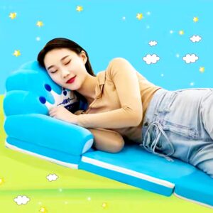 ALSWIG Three Layers of Folding Kids Sofa/Children Sofa/Lazy Sofa/Armchair Flip Open Plush Foldable Mini Sofa Softtoy Cute Cartoon QK-123 QK-123