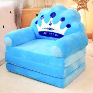 ALSWIG Three Layers of Folding Kids Sofa/Children Sofa/Lazy Sofa/Armchair Flip Open Plush Foldable Mini Sofa Softtoy Cute Cartoon QK-123 QK-123