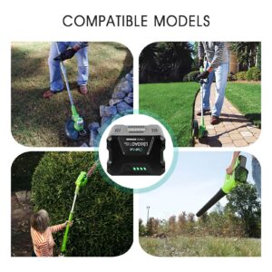 【Actual High Capacity】 5.0Ah 60V Replace Battery for Greenworks 60V Battery Cordless Power Tools Max Lithium-ion Battery LB60A00 LB60A02 LB60A03 for Greenworks Pro 60V Battery Repalcement