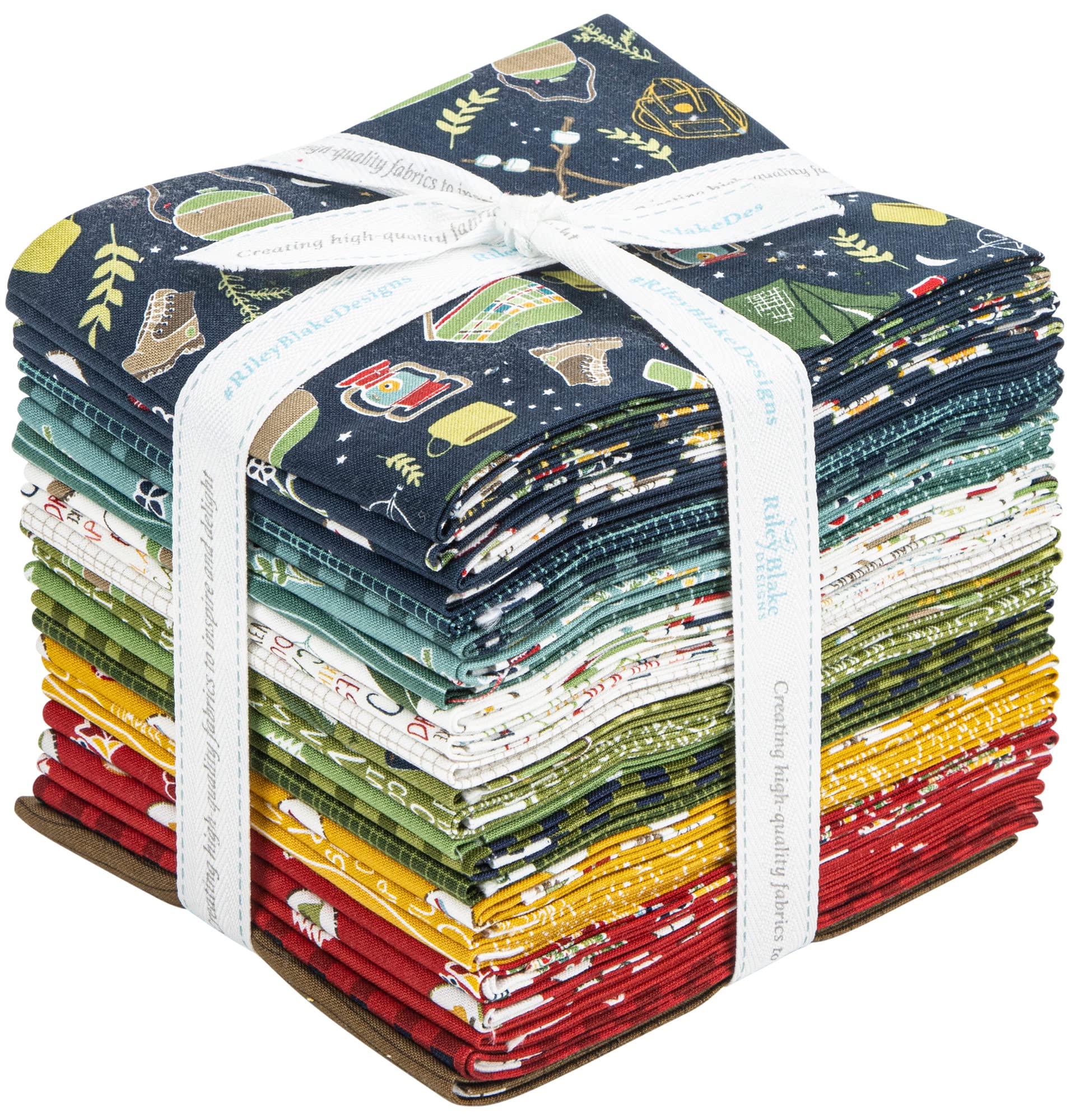 Gracey Larson Love You S'More 24 Fat Quarters Riley Blake Designs FQ-12140-24