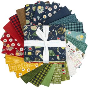 Gracey Larson Love You S'More 24 Fat Quarters Riley Blake Designs FQ-12140-24