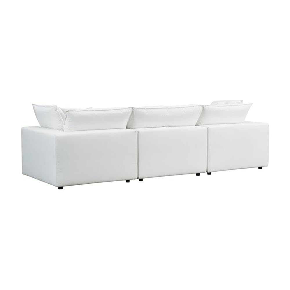 TOV Furniture Cali Pearl Modular Sofa in LiveSmart Performance Fabric