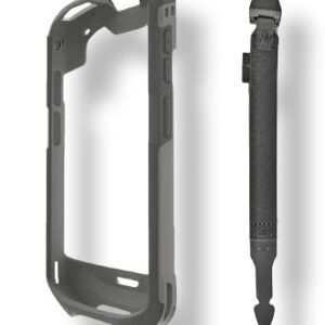 Protective Rugged Boot/Case and Hand Strap Compatible with Zebra TC51, TC52, TC56, TC57 Android Barcode Scanners | Replaces SG-TC5X-EXO1-01 and SG-TC51-BHDSTP1-01