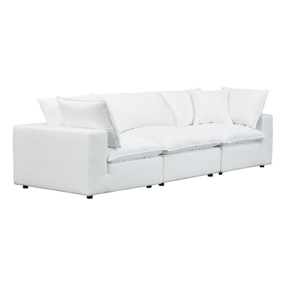 TOV Furniture Cali Pearl Modular Sofa in LiveSmart Performance Fabric