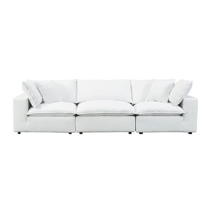 TOV Furniture Cali Pearl Modular Sofa in LiveSmart Performance Fabric