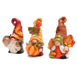 Hodao Fall Thanksgiving Gnomes Table Decorations for Home Creative Thanksgiving centerpieces for Tables-Thanksgiving Pumpkin Gnome Gifts