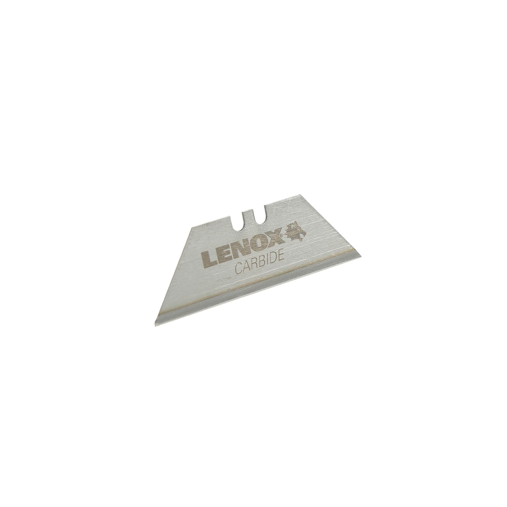 LENOX Utility Knife Blades, Carbide, Replacement Pack, 50 Units (LXHT11800L)