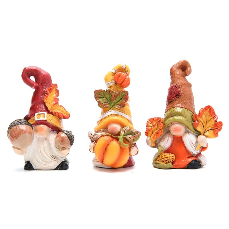 Hodao Fall Thanksgiving Gnomes Table Decorations for Home Creative Thanksgiving centerpieces for Tables-Thanksgiving Pumpkin Gnome Gifts