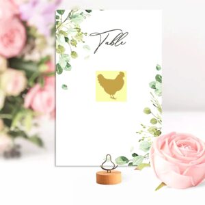 Wedding Meal Choice Stickers for Place Cards 1 '' Gold Meal Sticker Wedding Meal Indicator Stickers- Place Card Menu Choices Catering Food Stickers Place Cards for Wedding Banquet,Chicken,Fish 300Pcs