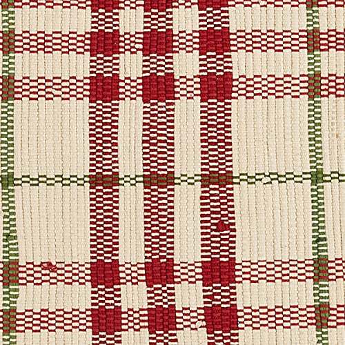 Park Designs Christmas Memories Chindi Rug 2X3