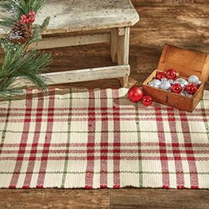 Park Designs Christmas Memories Chindi Rug 2X3