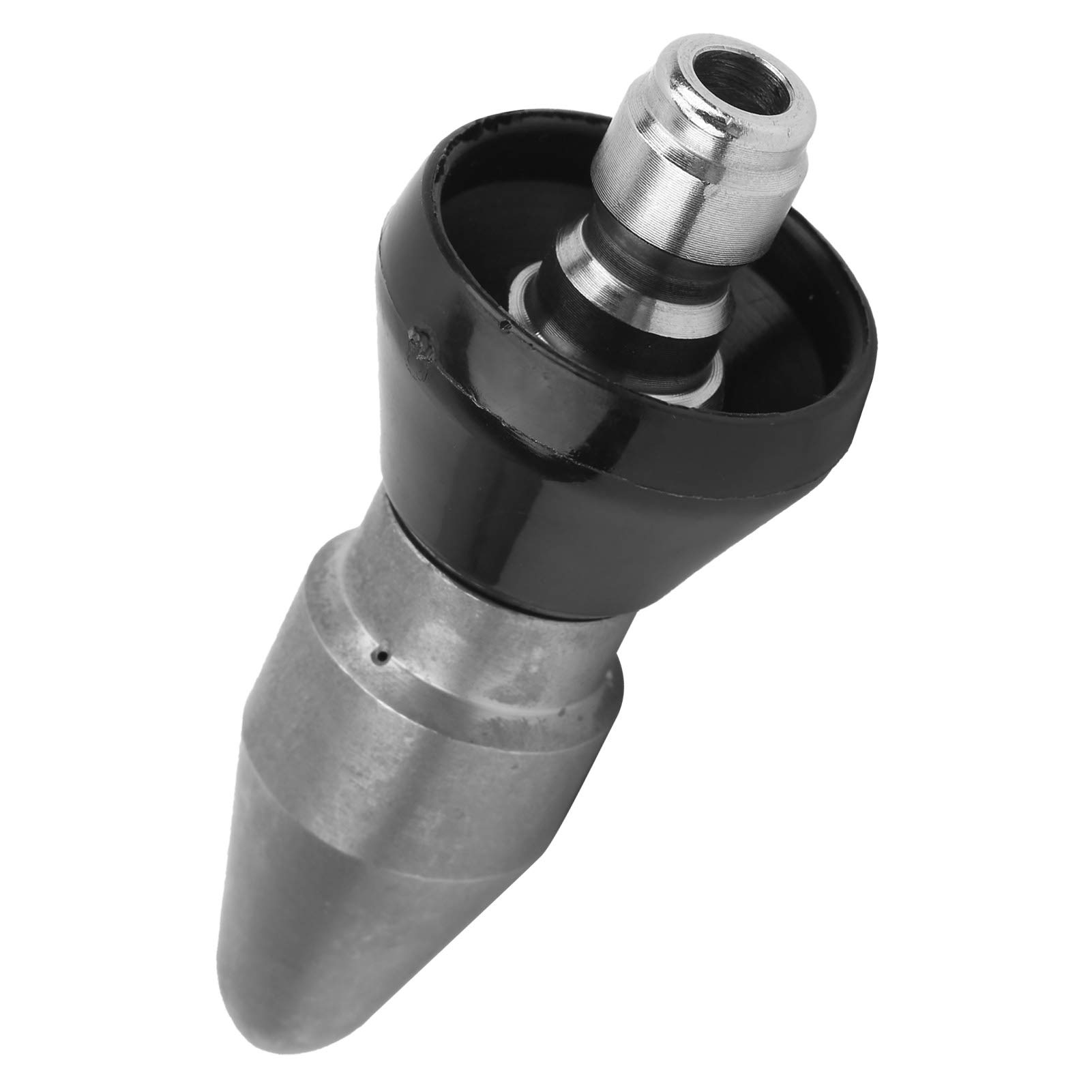 Rankomu Sewer Jetter Nozzle, Pipe Dredging Nozzle 1/4in Drain Outlet Cleaning Quick High-Pressure Cleaner Nozzles for Pipeline (big pointy)