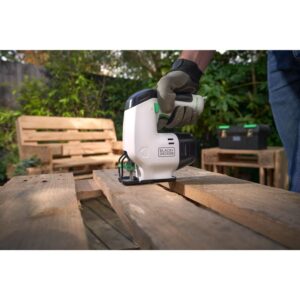 BLACK+DECKER reviva 12V MAX Jig Saw, Cordless, Ideal for Wood, Metal, or Plastic (REVCJS12C)