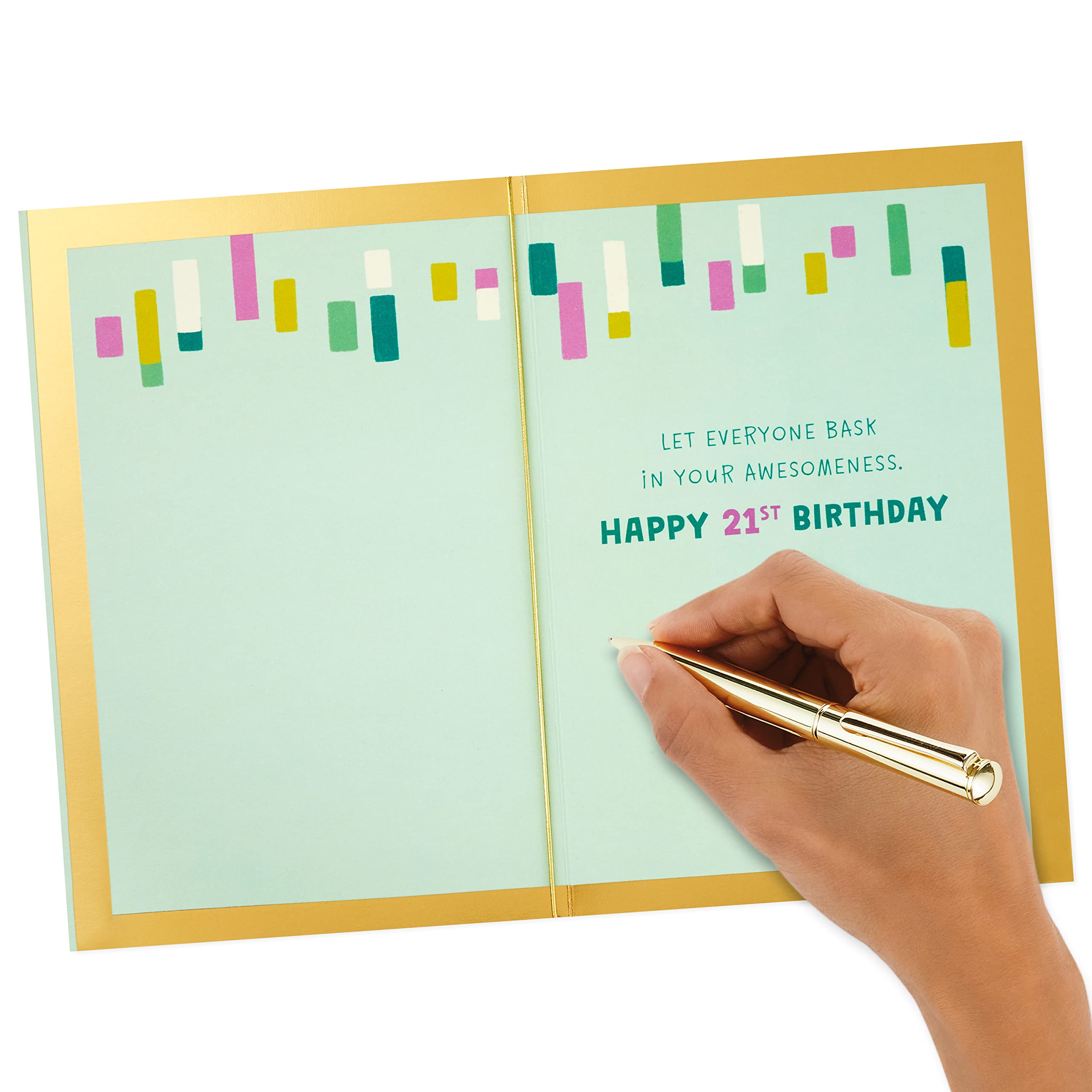 Hallmark 21st Birthday Card (Awesomeness)