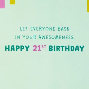 Hallmark 21st Birthday Card (Awesomeness)