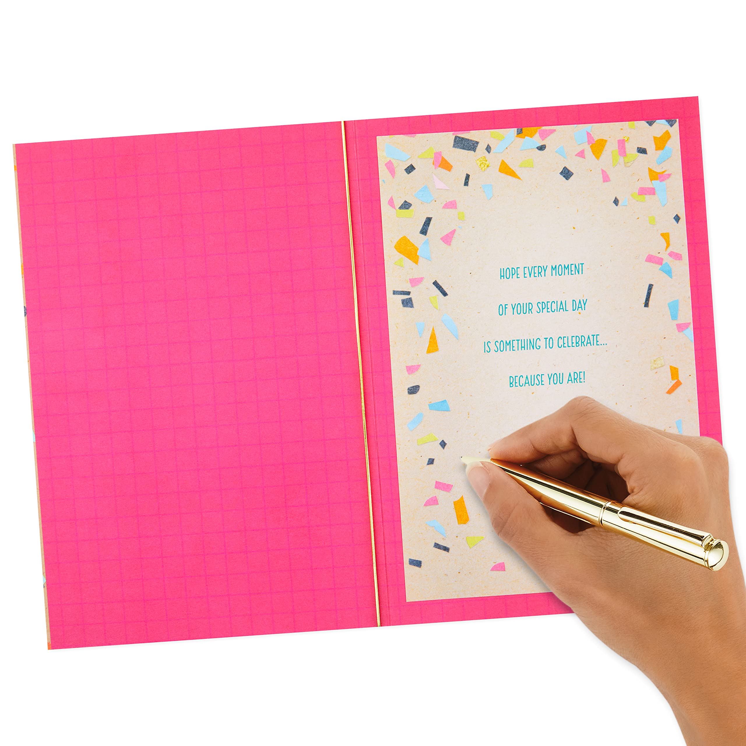 Hallmark Birthday Card (Birthdays Are the Confetti of Life)