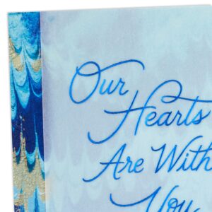 Hallmark Sympathy Card from Both or From All (Our Hearts Are With You) (5RZB2133)