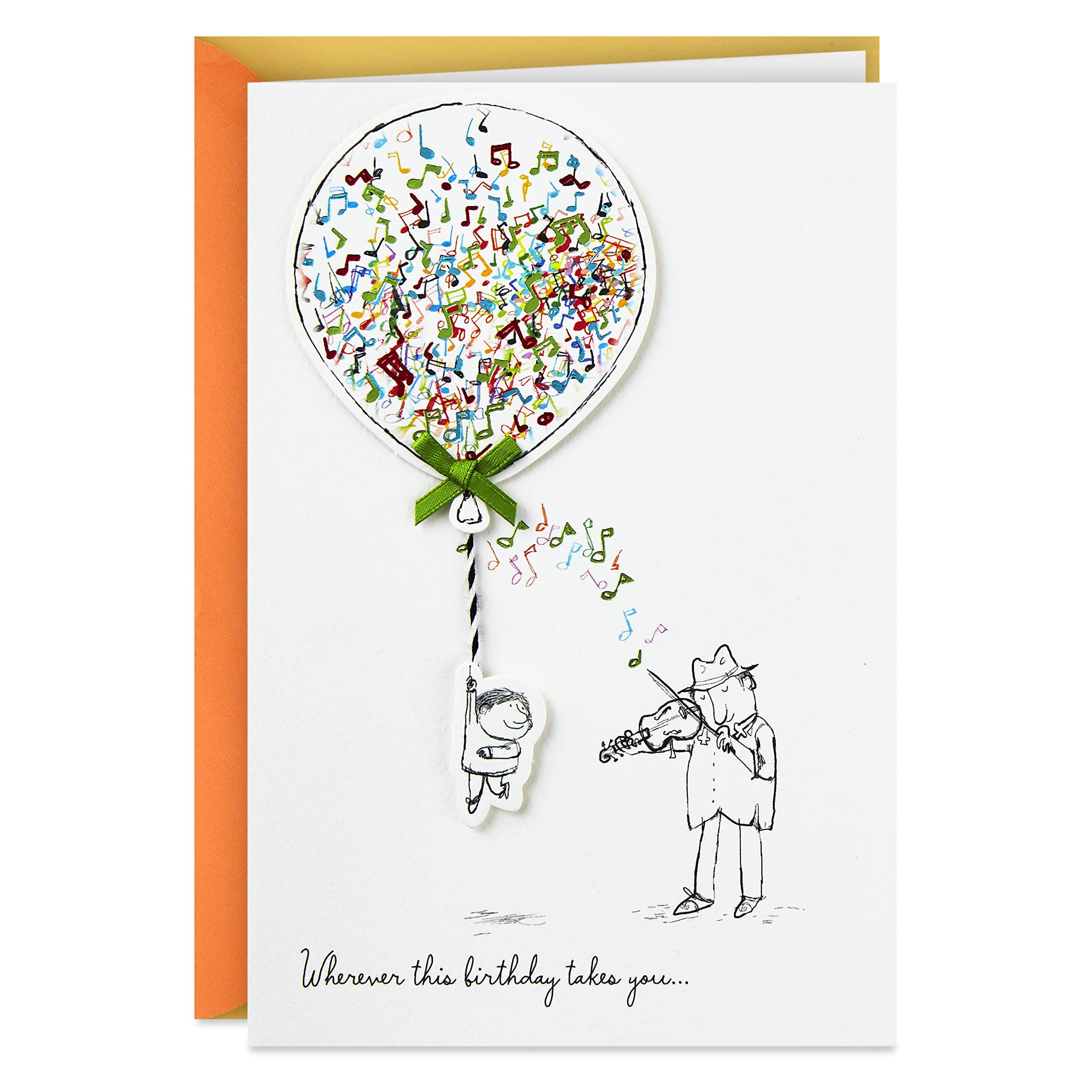 Hallmark Birthday Card (Balloon Ride)