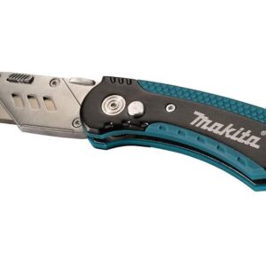 Makita Quick Change Folding Utility Knife with 10 Blades