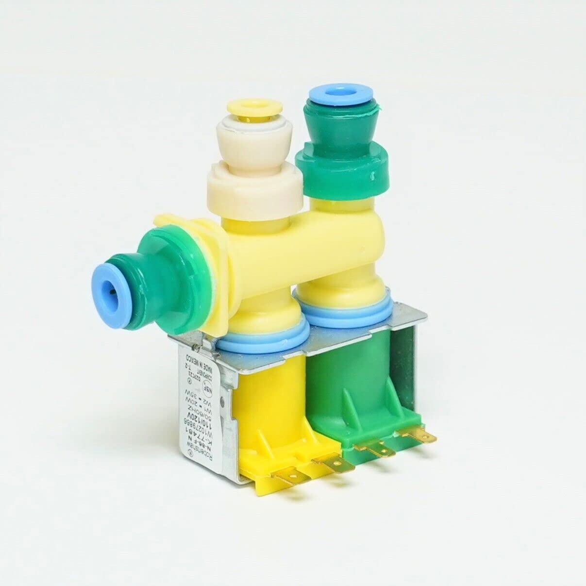 Refrigerator water solenoid valve for Whirlpool models WRT779REYB01 WRT779REYM00 WRT779REYM01