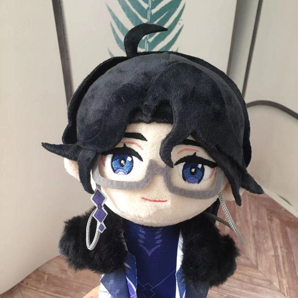 VIRAZ Genshin Impact Fatui Pantalone Plushie Stuffed Plush Doll Lovely Pillow Birthday Christmas New Year for Boys Girls Kids Gift Cartoon Game 23 cm/9.0 inch