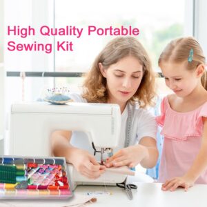 Sewing kit 42 Color Set of Handy Polyester Thread