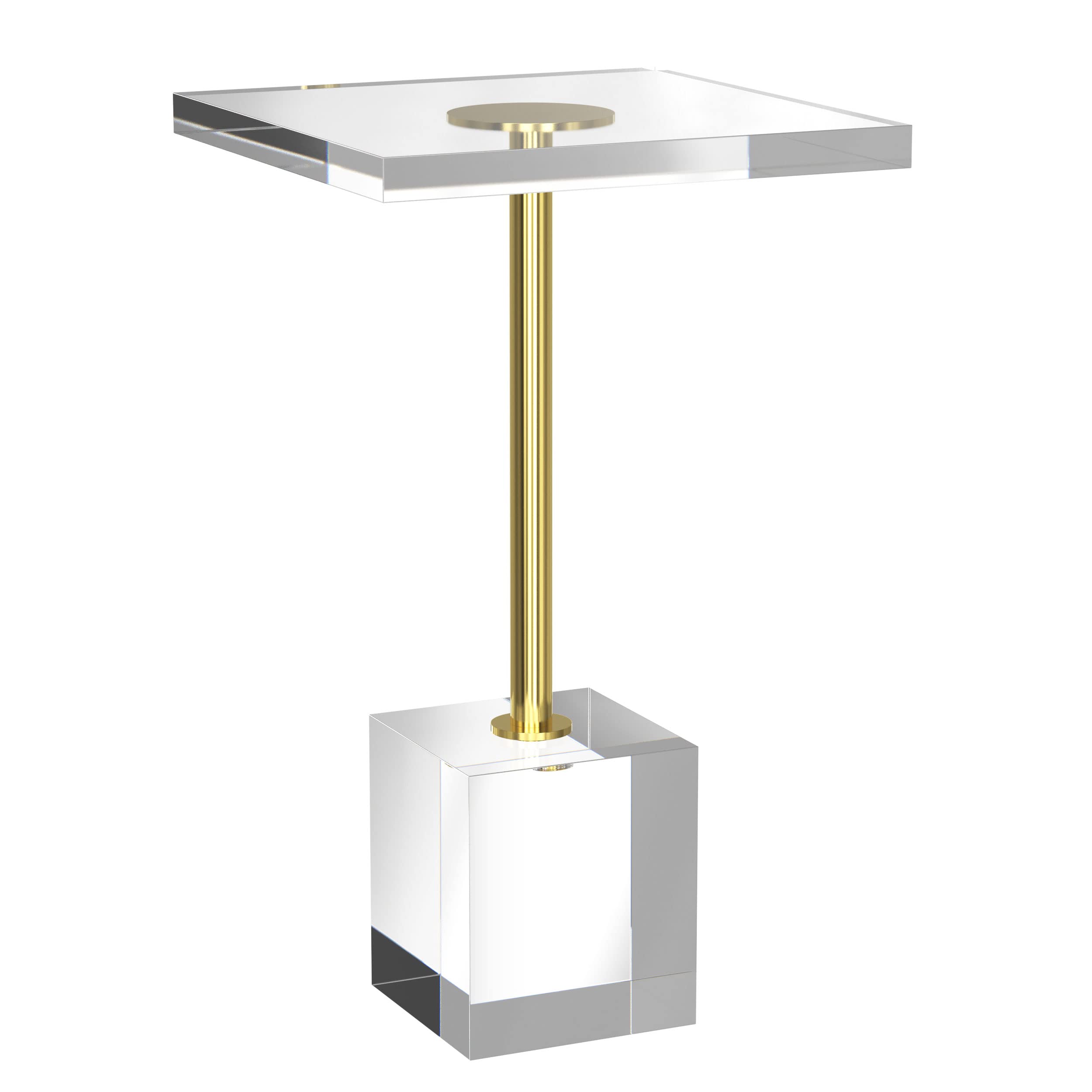 Acrylic Side Table, Acrylic End Table, Lucite Side Table, Clear End Table, Lucite Table, Acrylic Table, Clear Nightstand, Clear Bedside Table, Acrylic Accent Table, Acrylic Furniture Tables, Square