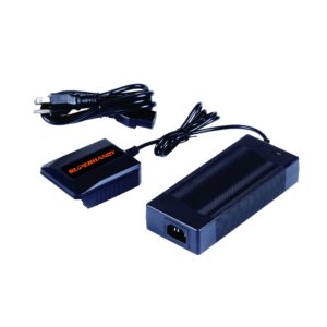 SuperHandy Heavy Duty Lithium Ion Battery Charger 100-240V AC 50/60Hz 2.5A (Charger ONLY) (for SuperHandy 48V 2Ah/4Ah Batteries Used n Utility Cart, Wheelbarrow, Mobility Scooter, Air Compressor)