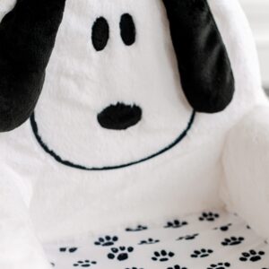 Animal Adventure | Peanuts | Snoopy | Soft Plush Children's Character Chair for Relaxing, White