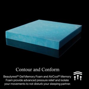 Beautyrest Black Hybrid LX-Class 13.5” Firm King Mattress, Cooling Technology, Supportive, CertiPUR-US, 100-Night Sleep Trial, 10-Year Limited Warranty