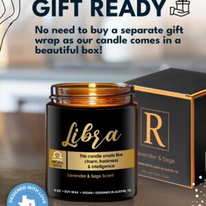 Libra Candle Zodiac, Libra Birthday Gifts for Women & Men, Gifts for A Libra Gifts for Women Zodiac Candles, Astrology Gifts for Women, Zodiac Gifts for Women, Zodiac Sign Gifts for Astrology Lovers