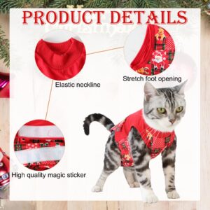 Mairbero Cat Surgical Recovery Suit - Cat Onesie for Cats After Surgery Spay Surgical Abdominal Wound Skin Diseases E-Collar Alternative