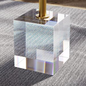 Acrylic Side Table, Acrylic End Table, Lucite Side Table, Clear End Table, Lucite Table, Acrylic Table, Clear Nightstand, Clear Bedside Table, Acrylic Accent Table, Acrylic Furniture Tables, Square