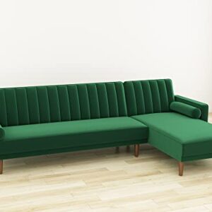 Gold Sparrow Sonoma Sectional, Jade