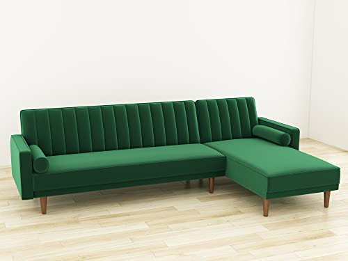 Gold Sparrow Sonoma Sectional, Jade