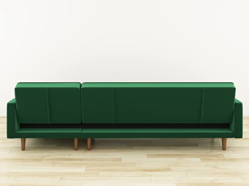 Gold Sparrow Sonoma Sectional, Jade