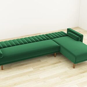 Gold Sparrow Sonoma Sectional, Jade