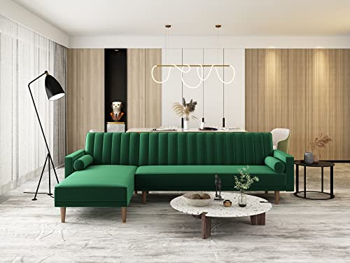 Gold Sparrow Sonoma Sectional, Jade