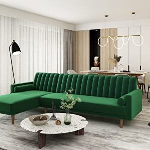 Gold Sparrow Sonoma Sectional, Jade