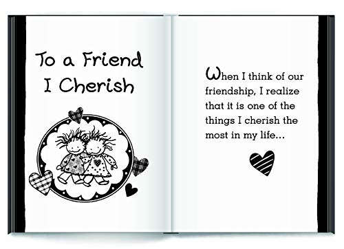 Blue Mountain Arts Mini Book (Forever Friends)—Friendship Gift for Christmas, Birthday, or Just Because, by Marci & the Children of the Inner Light, 4 x 3 inches