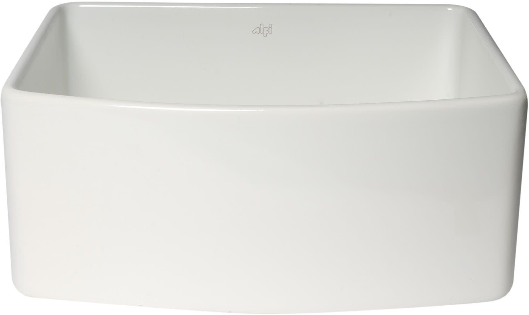 ALFI brand ABFC2420-W Kitchen Sink, White