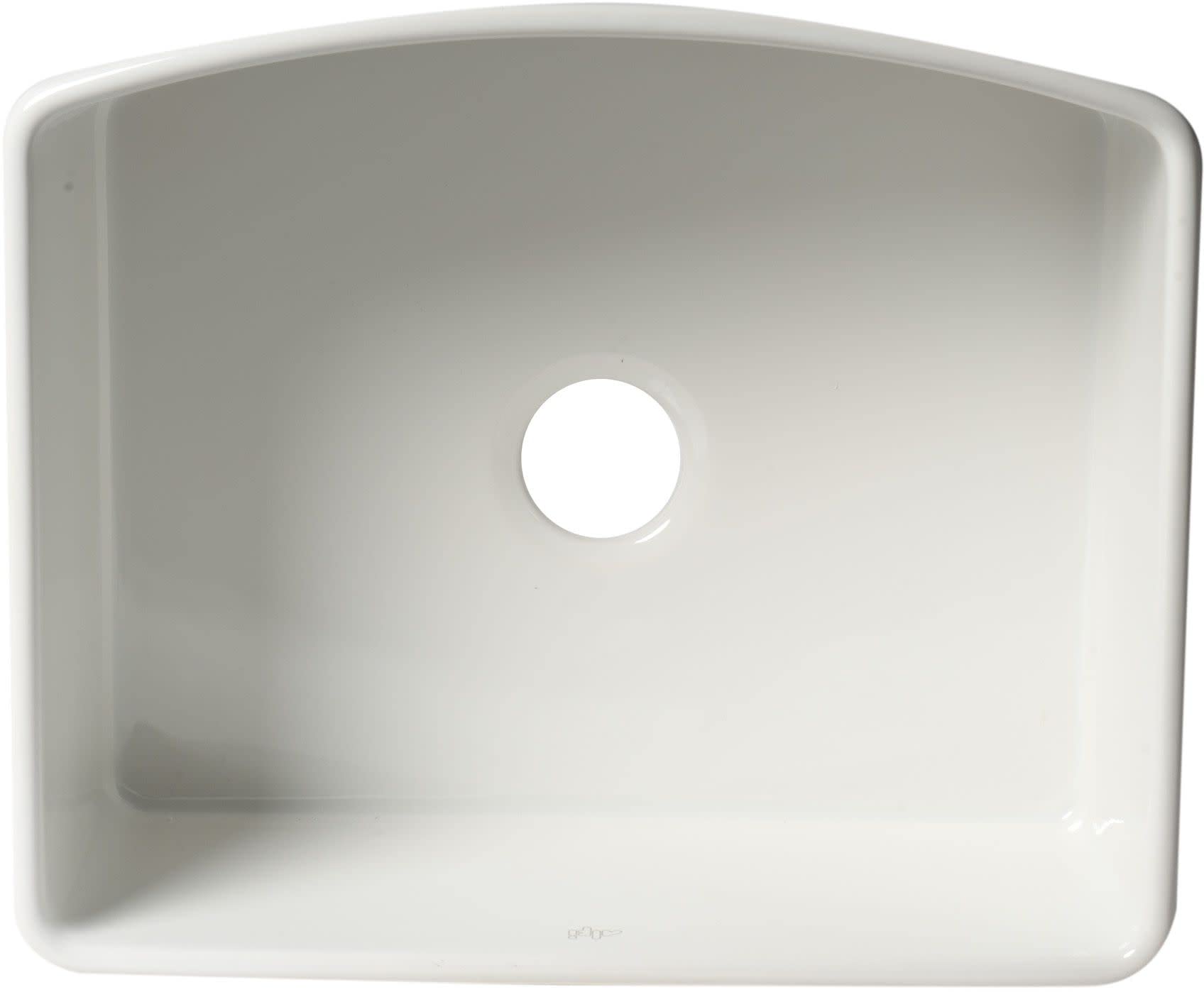 ALFI brand ABFC2420-W Kitchen Sink, White