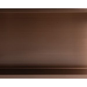 ALFI brand ABNP2412-BC Shower Niche, Brushed Copper