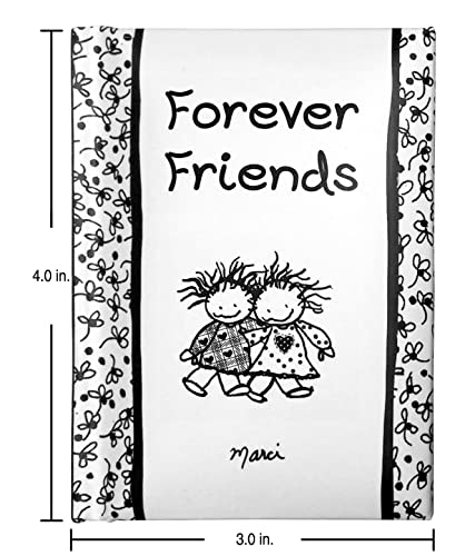 Blue Mountain Arts Mini Book (Forever Friends)—Friendship Gift for Christmas, Birthday, or Just Because, by Marci & the Children of the Inner Light, 4 x 3 inches