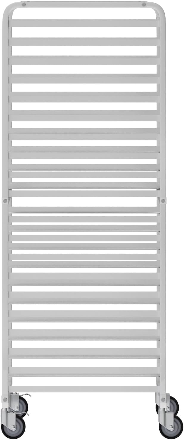 Express KitchQuip Commercial 20 Tier Bun Baking Pan Rack Sheet Pan Rack W/2 Brake Wheel - NSF