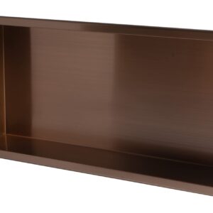 ALFI brand ABNP2412-BC Shower Niche, Brushed Copper